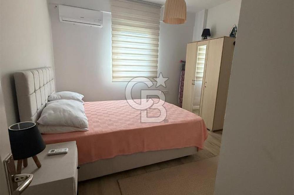 YALIÇİFTLİK'DE YILLIK KİRALIK BAHÇE KATI 2+1 HAVUZLU DAİRE