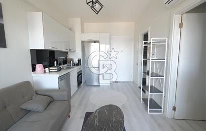 TRADEMARK STUDİO BORNOVA’ DA  EŞYALI 1+1 KİRALIK DAİRE 