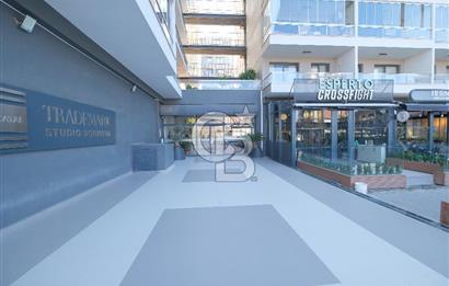 TRADEMARK STUDİO BORNOVA’ DA  EŞYALI 1+1 KİRALIK DAİRE 