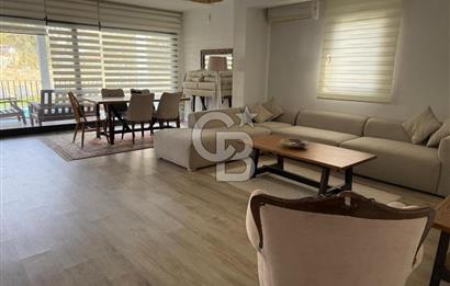 YALIÇİFTLİK'DE YILLIK KİRALIK BAHÇE KATI 2+1 HAVUZLU DAİRE