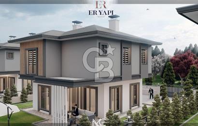ERCİYES VE ŞEHİR MANZARALI DOĞA İÇİNDE HARİKA KONUMLU LÜKS VİLLA