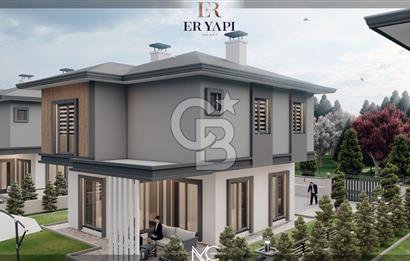 ERCİYES VE ŞEHİR MANZARALI DOĞA İÇİNDE HARİKA KONUMLU LÜKS VİLLA