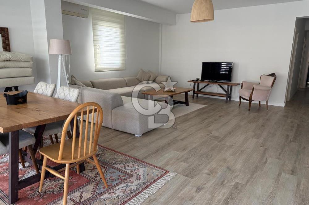 YALIÇİFTLİK'DE YILLIK KİRALIK BAHÇE KATI 2+1 HAVUZLU DAİRE