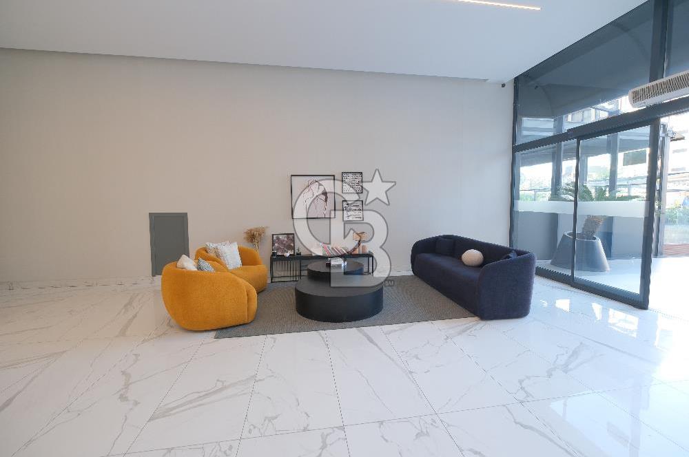 TRADEMARK STUDİO BORNOVA’ DA  EŞYALI 1+1 KİRALIK DAİRE 