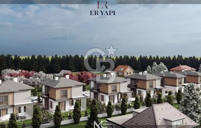 ERCİYES VE ŞEHİR MANZARALI DOĞA İÇİNDE HARİKA KONUMLU LÜKS VİLLA