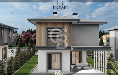 ERCİYES VE ŞEHİR MANZARALI DOĞA İÇİNDE HARİKA KONUMLU LÜKS VİLLA