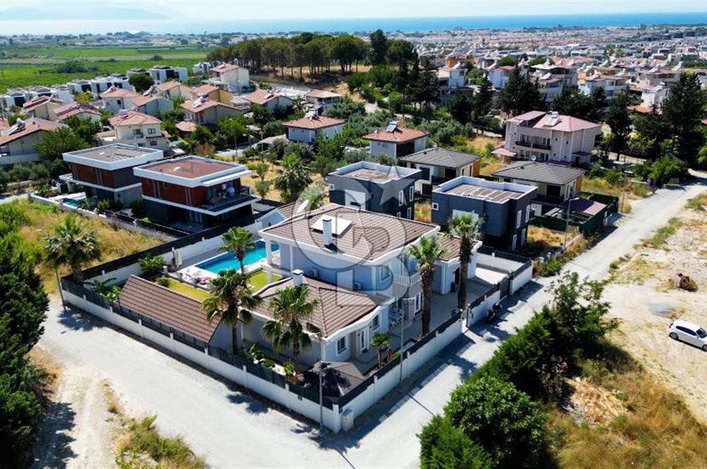 AYDIN KUŞADASI SOĞUCAK’TA EŞYALI YÜZME HAVUZLU SATILIK 5+2 LÜKS VİLLA