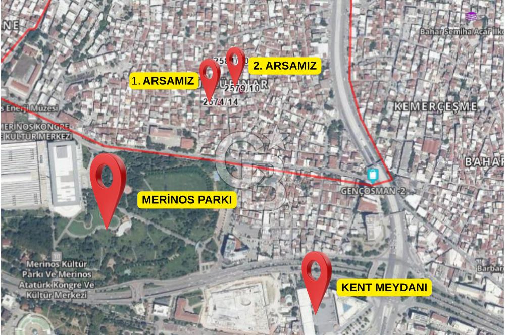 CB CLASS SATILIK 3 KAT İMARLI AYBER CADDESİ KÖŞE PARSEL ARSA
