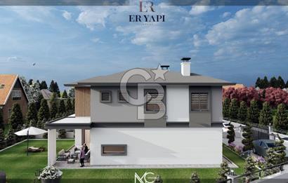 ERCİYES VE ŞEHİR MANZARALI DOĞA İÇİNDE HARİKA KONUMLU LÜKS VİLLA