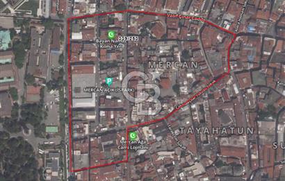 İstanbul Eminönü Mercanağa'da Satılık Müstakil Dükkan
