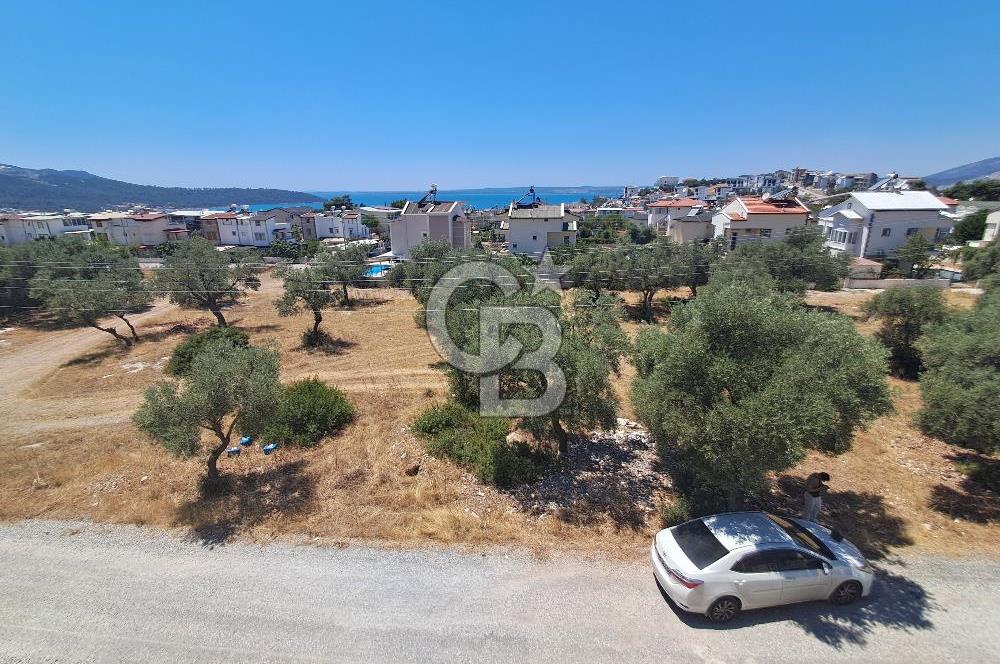 Didim Akbük'de Deniz Manzaralı Bahçeli Teraslı Villa