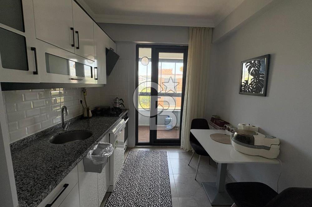 ÇANAKKALE ÇARDAK'TA DENİZ MANZARALI FULL EŞYALI 1+1 KİRALIK DAİRE