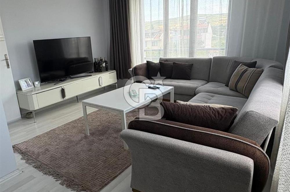 ÇANAKKALE ÇARDAK'TA DENİZ MANZARALI FULL EŞYALI 1+1 KİRALIK DAİRE