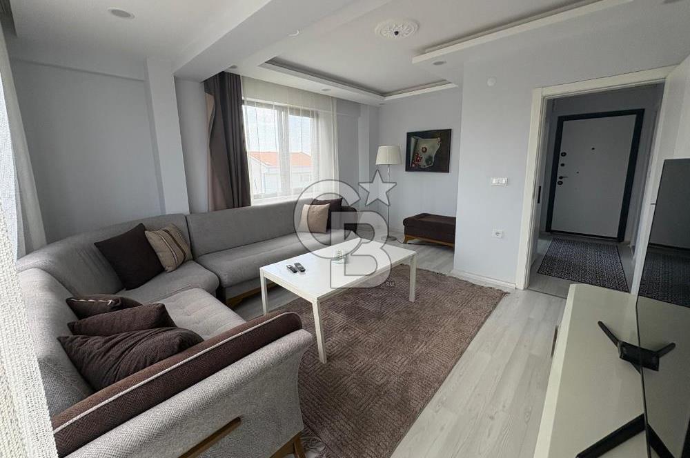 ÇANAKKALE ÇARDAK'TA DENİZ MANZARALI FULL EŞYALI 1+1 KİRALIK DAİRE