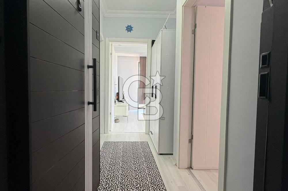 ÇANAKKALE ÇARDAK'TA DENİZ MANZARALI FULL EŞYALI 1+1 KİRALIK DAİRE