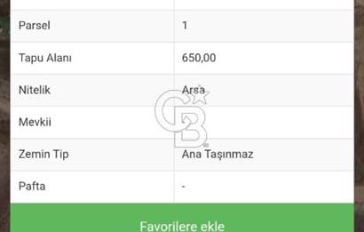 SİNCAN TEMELLİ BACI KÖYÜ SATILIK TEK TAPULU ARSA