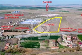 ANKARA-SAMSUN YOLU ÜZERİNDE TİCARİ ARSA