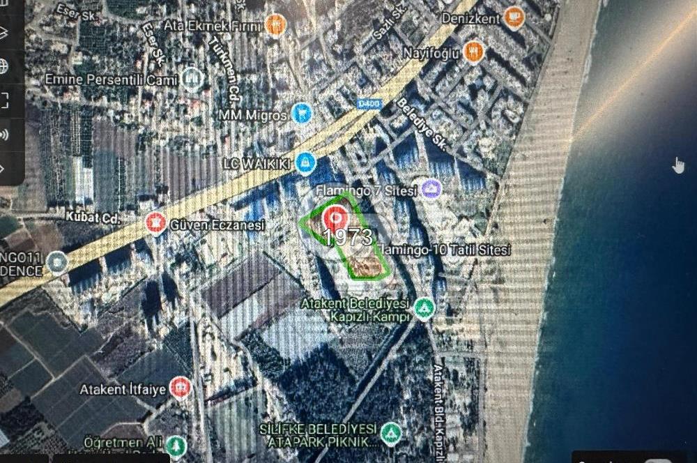 Mersin Susanoğlunda Yatırım Fırsatı OTEL İMARLI SATILIK ARSA