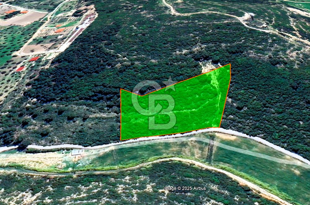 Urla Torasan’da Deniz Manzaralı 9242 m² Arazi