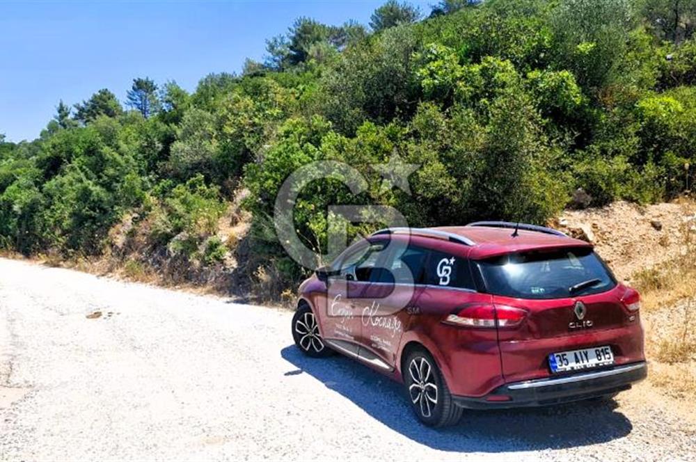 Urla Torasan’da Deniz Manzaralı 9242 m² Arazi