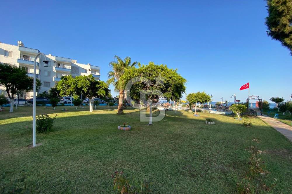 Erdemli Limonlu Denize Sıfır Tatil Sitesinde Satılık 2+1 Daire 