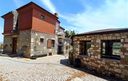 BOZCAADA DENİZ MANZARALI SATILIK MÜSTAKİL EV ve ZEYTİNLİK