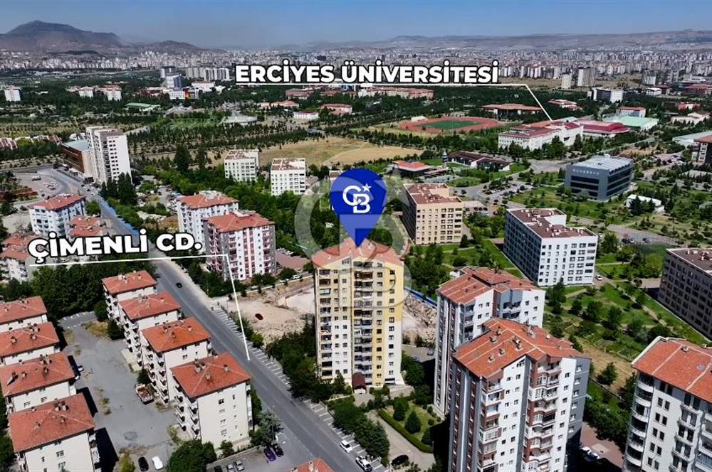 CB Zenith / TALAS YENİDOĞAN MAH. ÇİMENLİ CAD. 3+1 SATILIK DAİRE