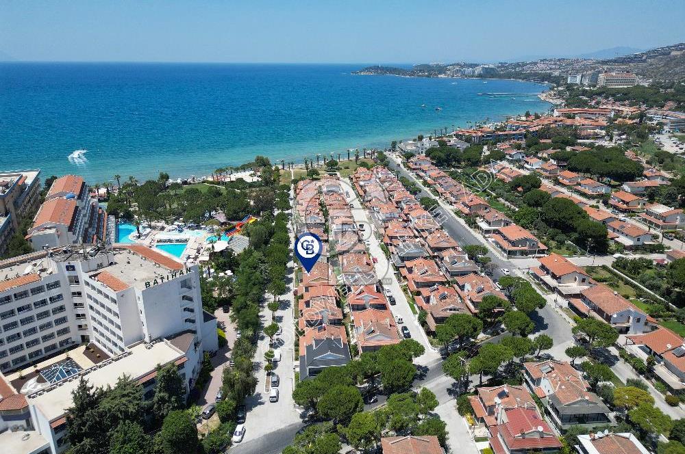Kuşadası Karaova da kiralık 3+1 eşyalı yazlık