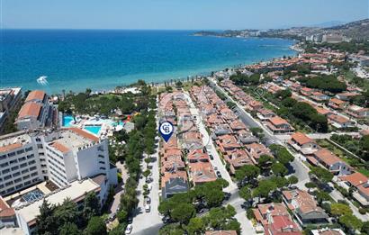 Kuşadası Karaova da kiralık 3+1 eşyalı yazlık