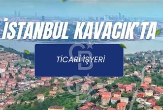 İSTANBUL  KAVACIKTA MERKEZİ KONUMDA SATILIK TİCARİ İŞYERİ