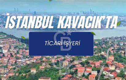 İSTANBUL  KAVACIKTA MERKEZİ KONUMDA SATILIK TİCARİ İŞYERİ