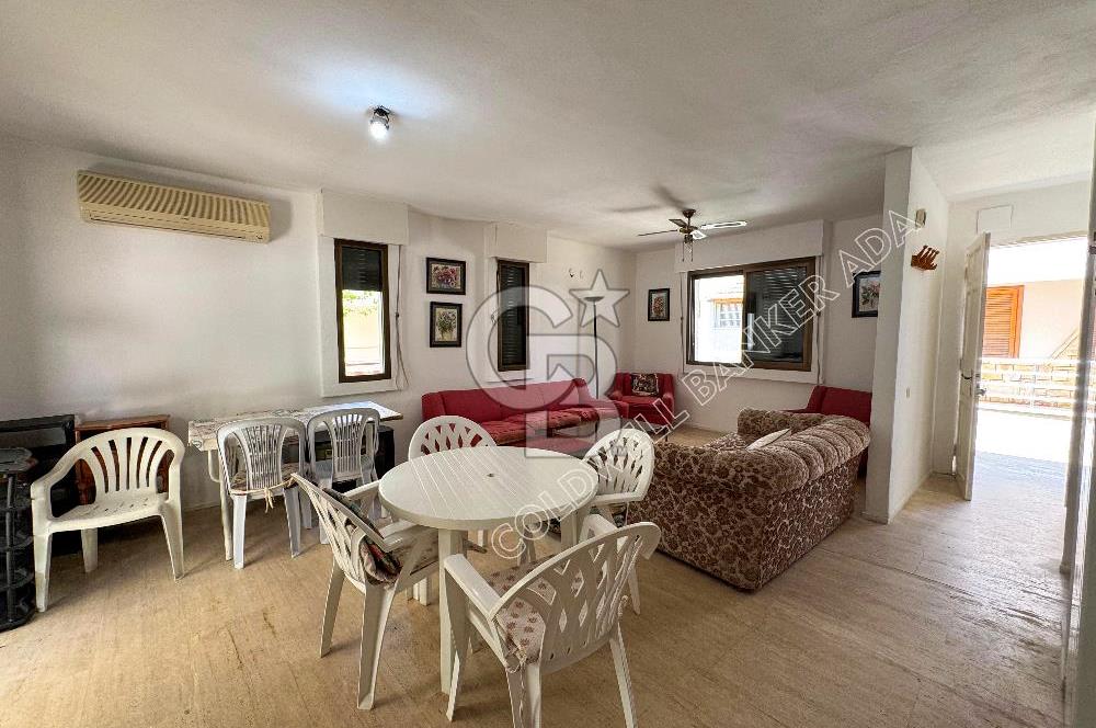 Kuşadası Karaova da kiralık 3+1 eşyalı yazlık