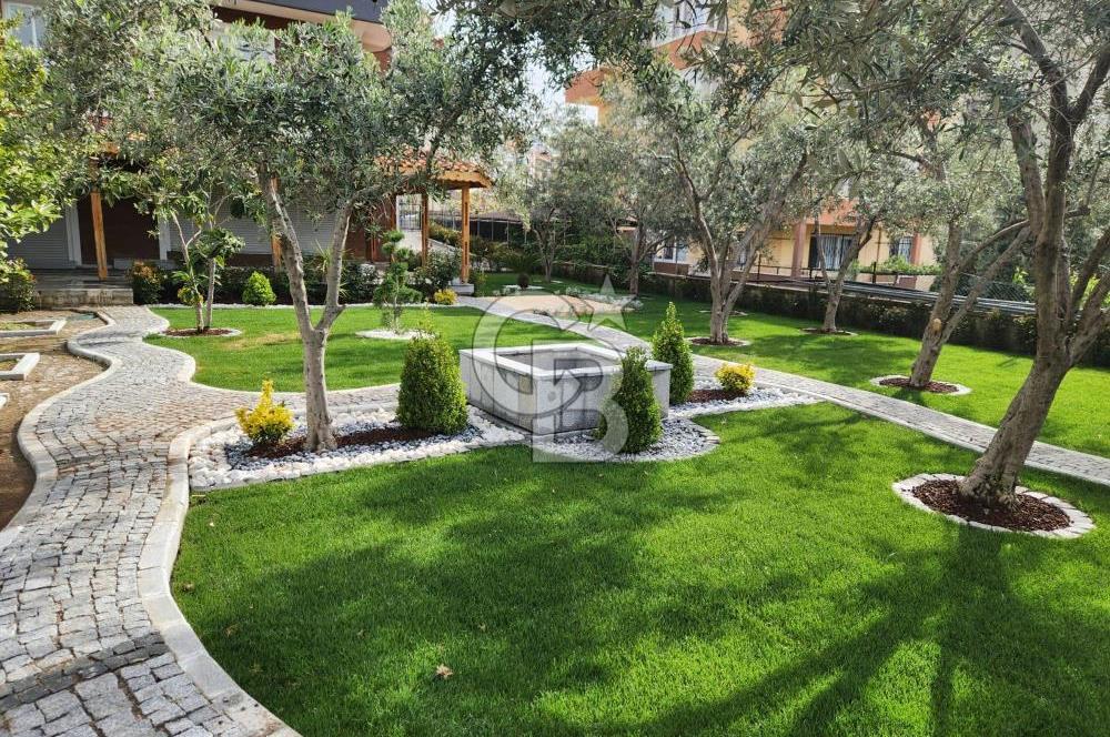 BORNOVA İNÖNÜ MAH-HOBİ BAHÇELİ, ASANSÖRLÜ KÖRFEZ MANZARALI 2+1 DAİRE