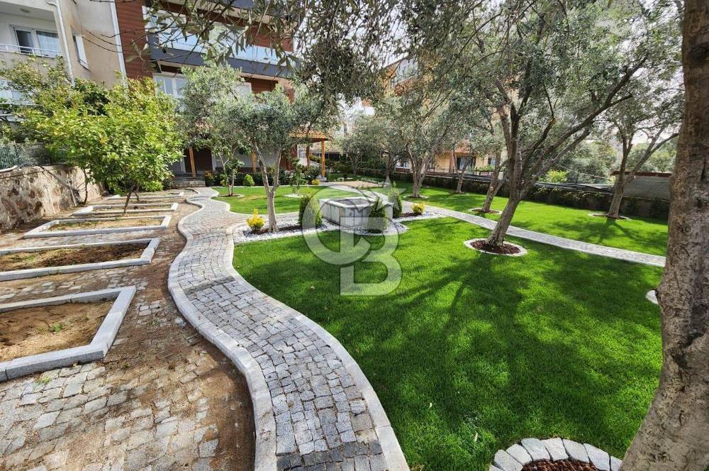 BORNOVA İNÖNÜ MAH-HOBİ BAHÇELİ, ASANSÖRLÜ KÖRFEZ MANZARALI 2+1 DAİRE