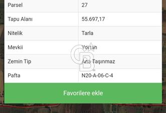 MUĞLA'DA SATILIK TARLA