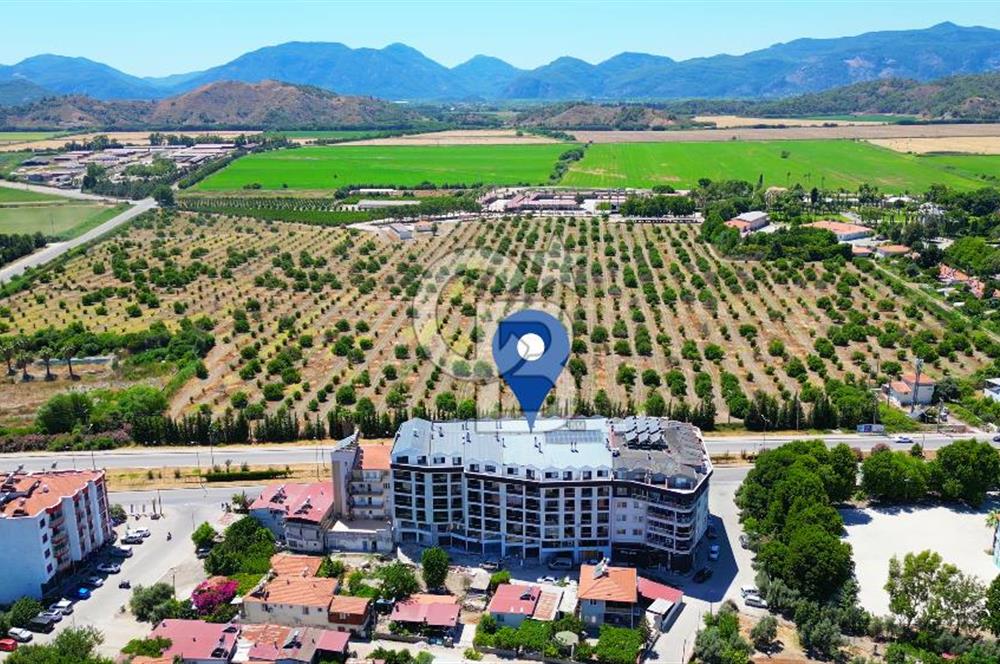 DALAMAN MERKEZ'DE HAVAALANI YOLU ÜZERİ 1+1 ULTRA LÜKS DAİRE