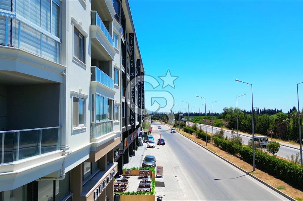 DALAMAN MERKEZ'DE HAVAALANI YOLU ÜZERİ 1+1 ULTRA LÜKS DAİRE