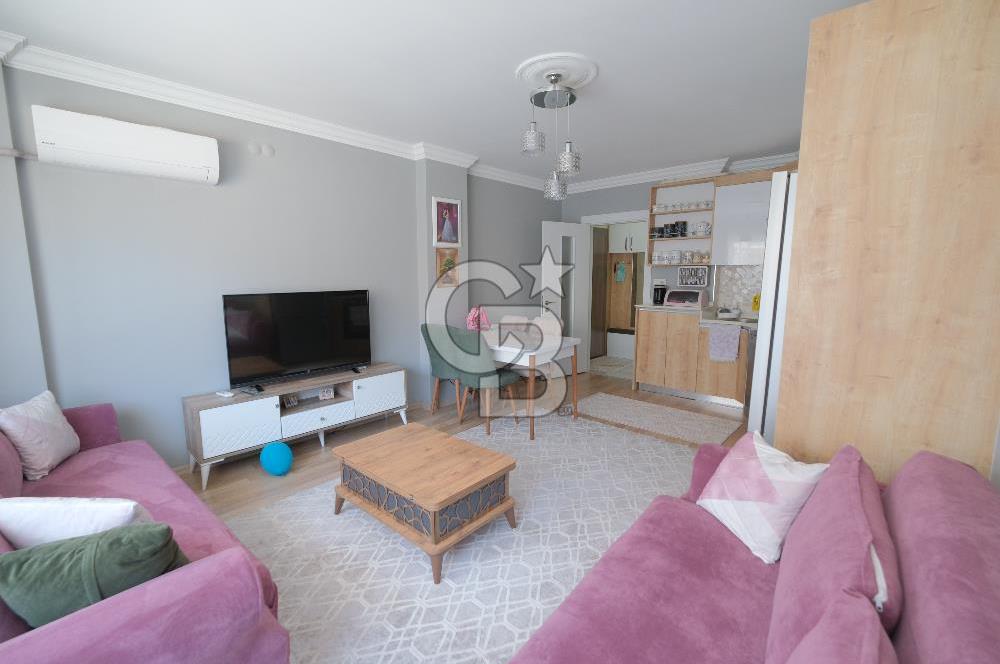 ÇİĞLİ ANADOLU CADDESİ YÜRÜME MESAFESİ ARA KAT 1+1 SATILIK DAİRE