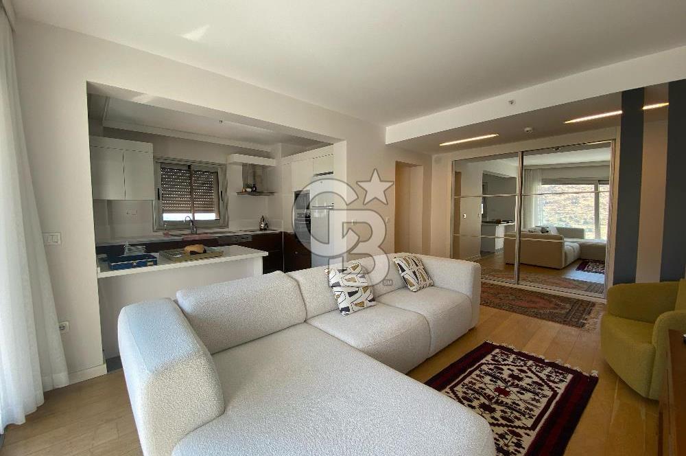 Karşıyaka 360 Sitesi nde 1+1 Eşyalı Kiralık Daire