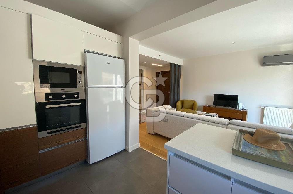 Karşıyaka 360 Sitesi nde 1+1 Eşyalı Kiralık Daire