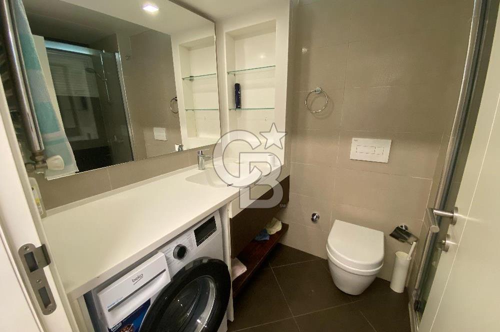 Karşıyaka 360 Sitesi nde 1+1 Eşyalı Kiralık Daire