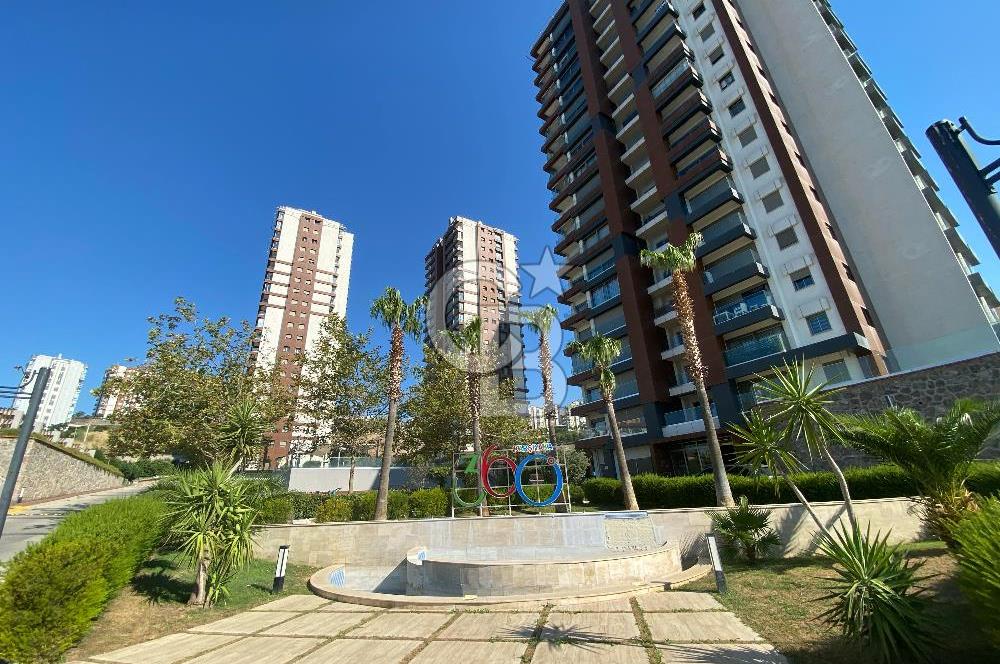 Karşıyaka 360 Sitesi nde 1+1 Eşyalı Kiralık Daire