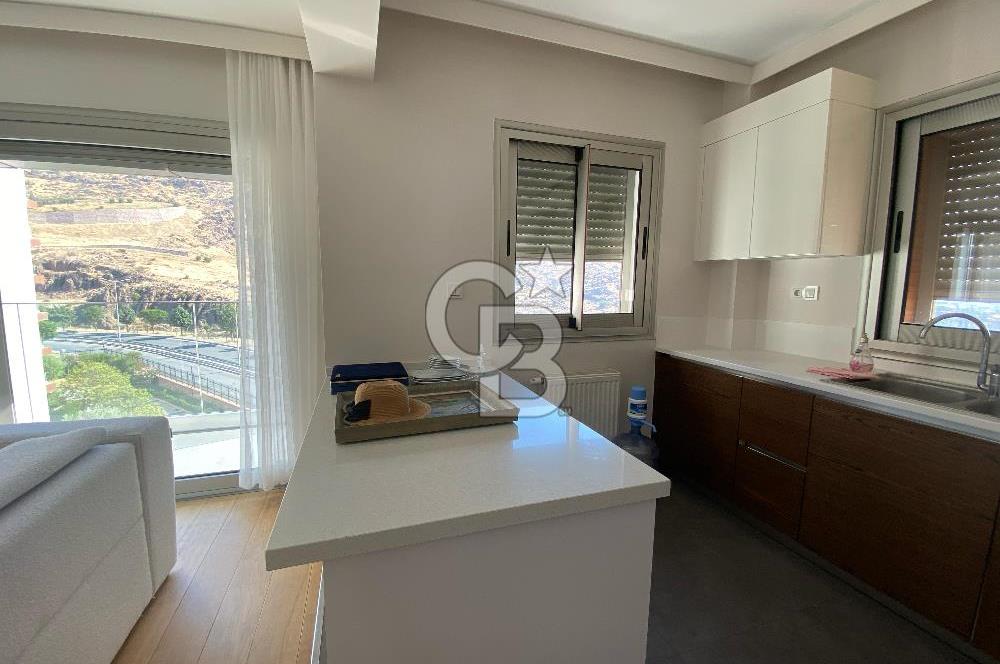 Karşıyaka 360 Sitesi nde 1+1 Eşyalı Kiralık Daire