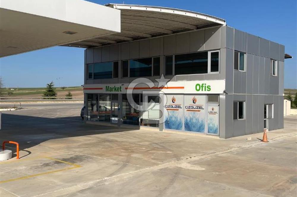 AFYON-KÜTAHYA YOLUNDA SATILIK BEYAZ BAYRAK AKARYAKIT İSTASYONU