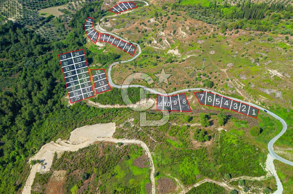 Kuşadası Soğucak’ta Eşsiz Konumda Yatırımlık Konut İmarlı 51 Parsel!