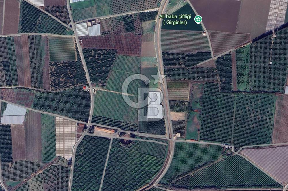 Mersin Akdeniz Evci Mahallesinde 5643 m2 Yatırımlık Arazi