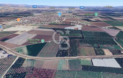 Mersin Akdeniz Evci Mahallesinde 5643 m2 Yatırımlık Arazi