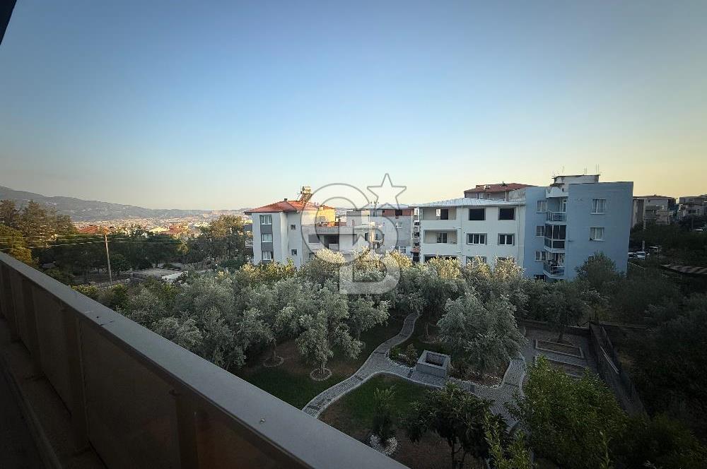 BORNOVA İNÖNÜ MAH-HOBİ BAHÇELİ, ASANSÖRLÜ KÖRFEZ MANZARALI 2+1 DAİRE