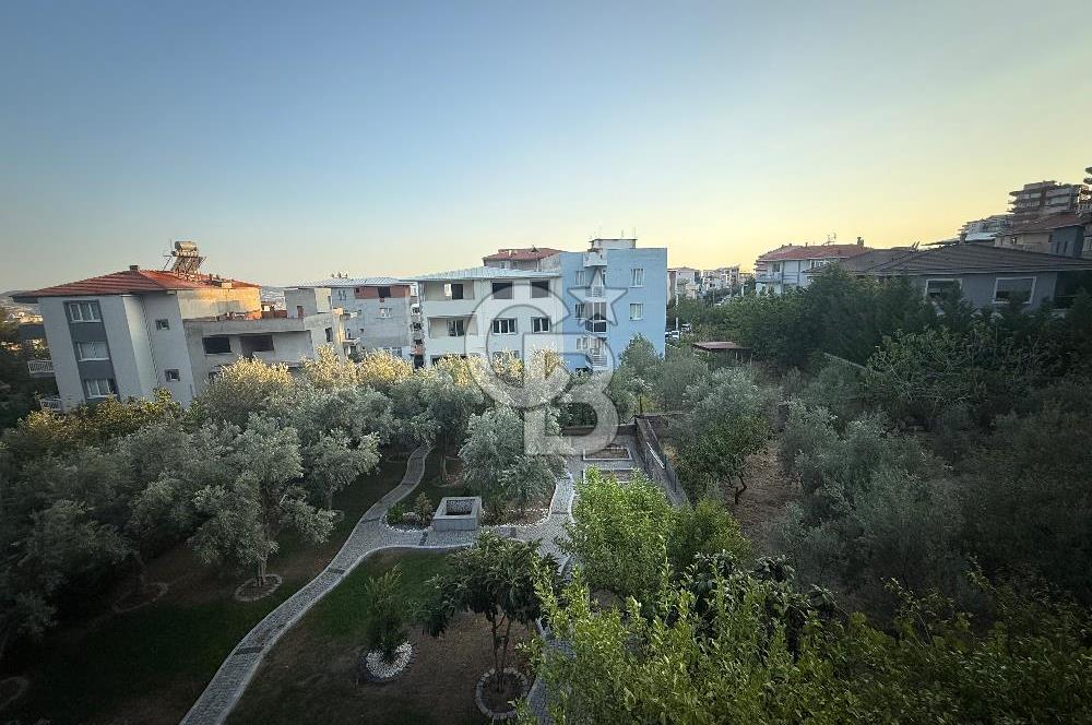 BORNOVA İNÖNÜ MAH-HOBİ BAHÇELİ, ASANSÖRLÜ KÖRFEZ MANZARALI 2+1 DAİRE