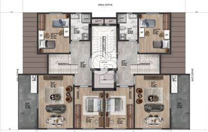 CB Fly'dan Yeni Mahallede Modern 4+1 Dubleks Daire!